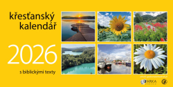 Křesťanský stolní kalendář 2026