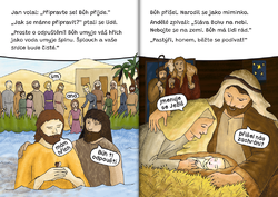 Kniha: Dobrá zpráva z Bible (ukázka dvojstrany)