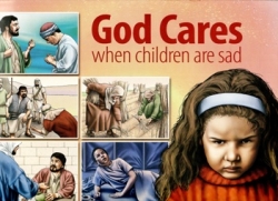 Bůh se stará, když jsou děti smutné (text a obrázky)